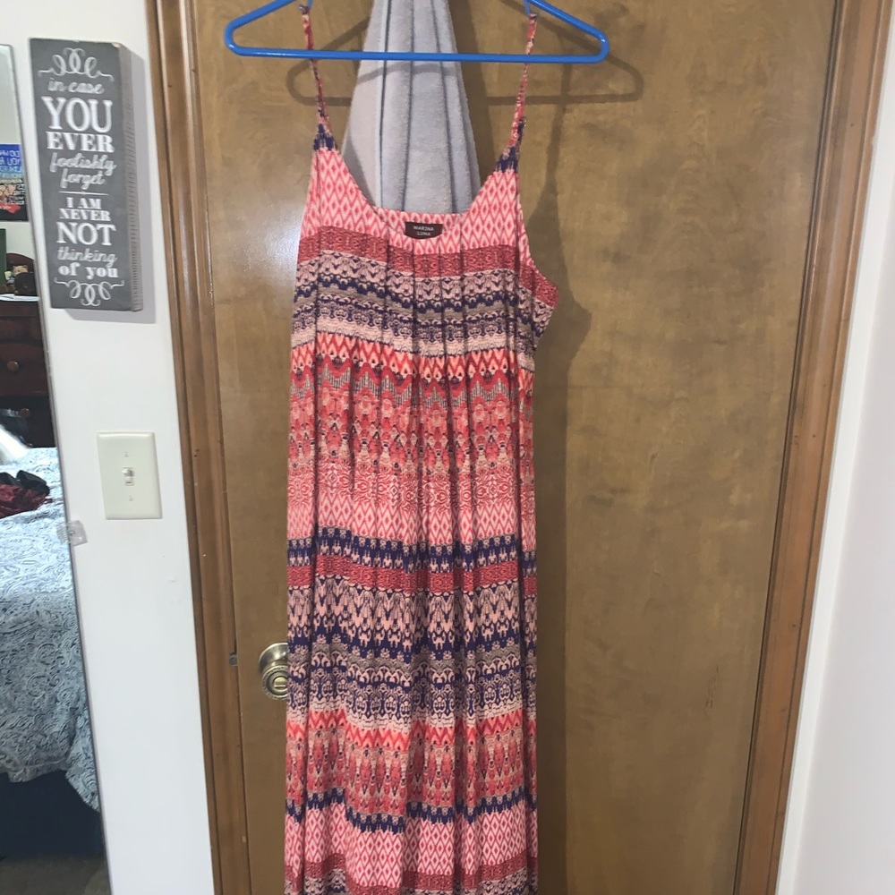 Red sundress